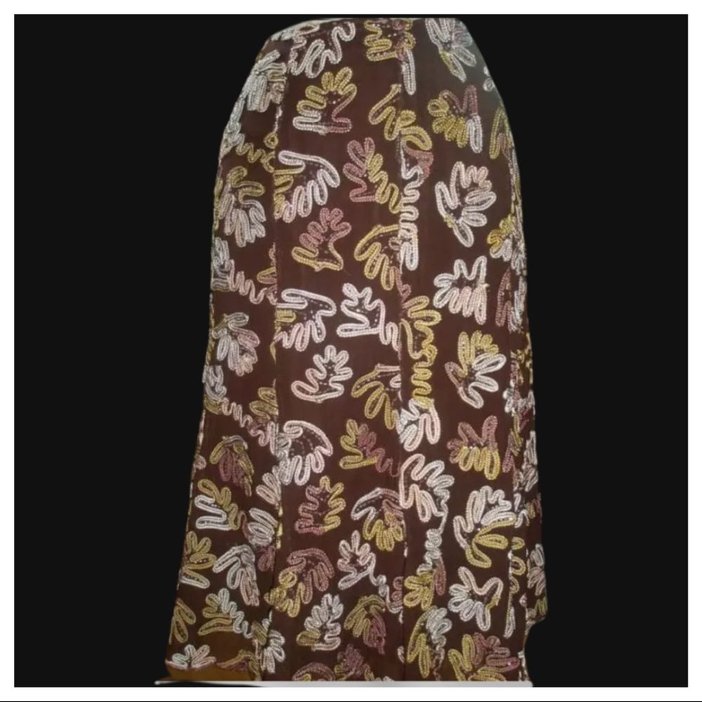 Di Vita Designer Hand Beaded Gorgeous Skirt - Picture 9 of 14